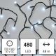 Guirlande de Noël LED extérieur 480xLED/53m IP44 blanc froid