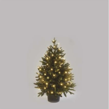 Guirlande de Noël LED extérieur 80xLED/6,1m IP44 blanc chaud