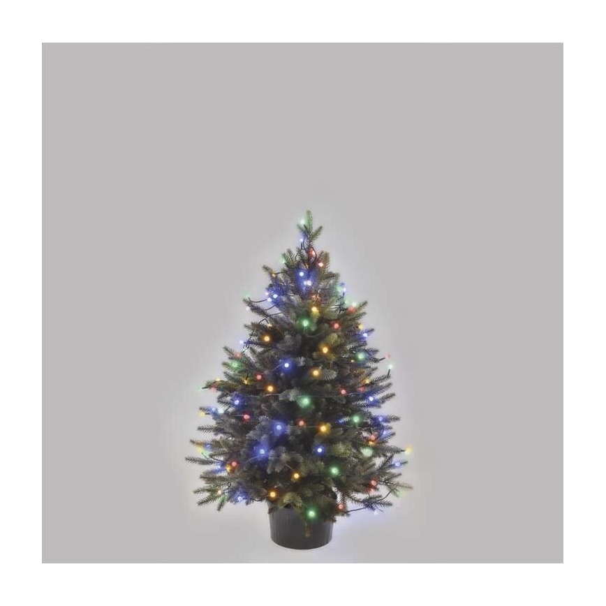 Guirlande de Noël LED extérieur 80xLED/8 modes 13m IP44 multicolore