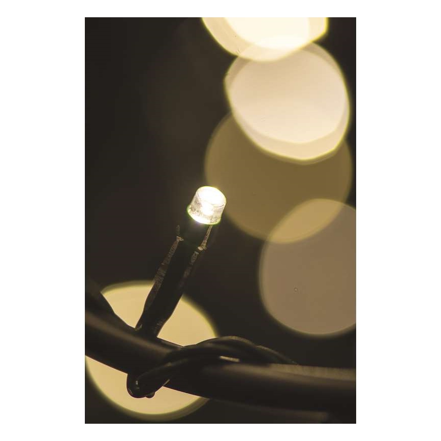 Guirlande de Noël LED extérieur CHAIN 180xLED 23m IP44 blanc chaud
