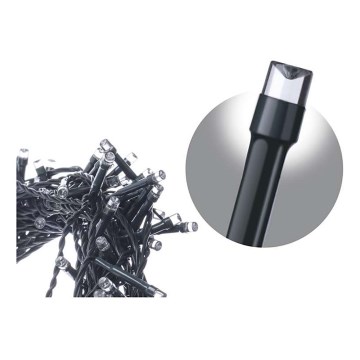 Guirlande de Noël LED extérieur CHAIN 500xLED 55m IP44 cool blanche