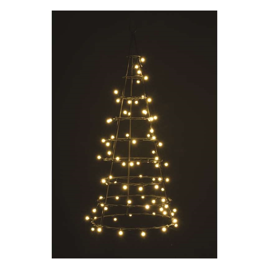 Guirlande de Noël LED extérieur CHAIN 80xLED 13m IP44 blanc chaud