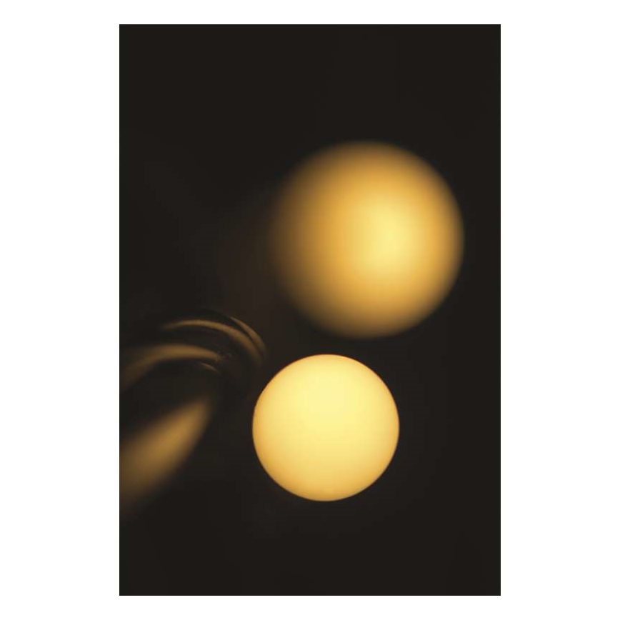 Guirlande de Noël LED extérieur CHAIN 80xLED 13m IP44 blanc chaud