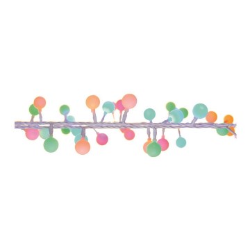 Guirlande de Noël LED extérieur CHERRY 40xLED 9m IP44 multicolore