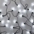 Guirlande de Noël LED extérieure 50 LED / 8 fonctions 14,8 m IP44 blanc froid