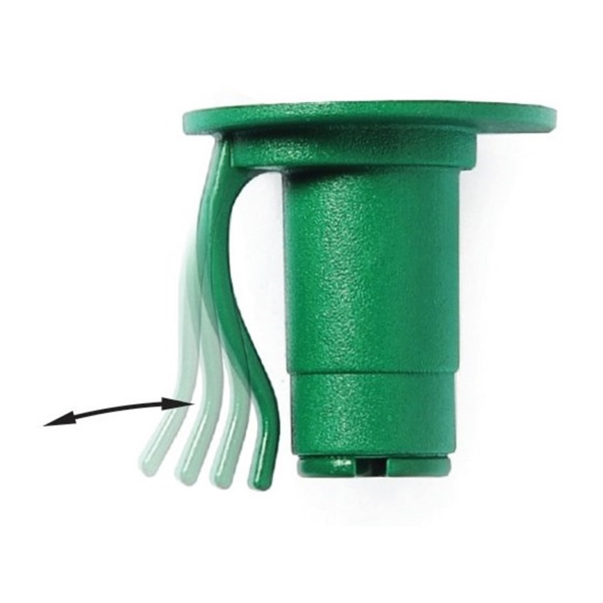 Guirlande de Noël TOADSTOOL 12xE10/10,7m rouge - fabriqué en Europe