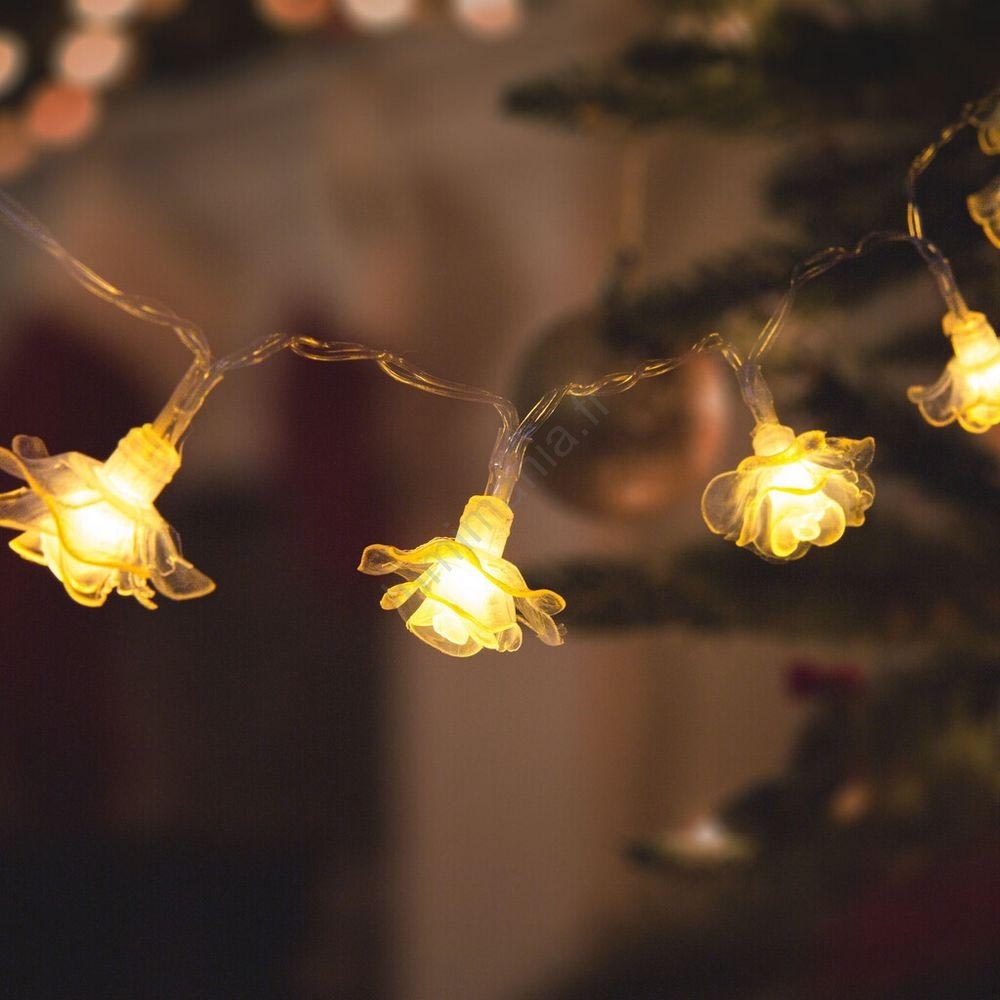 Guirlande Lumineuse De Noël Avec 20 LED Blanc Chaud 3 M