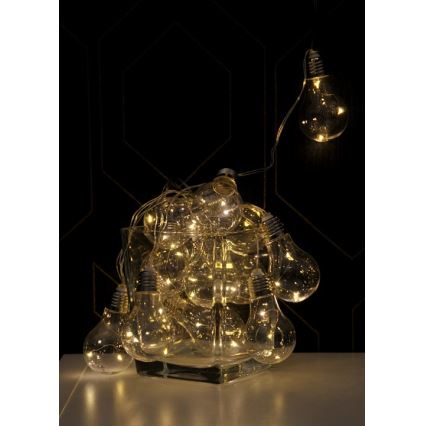 Guirlande décorative à LED SMOLDER 5,3 m 20xLED/2,7W/230V