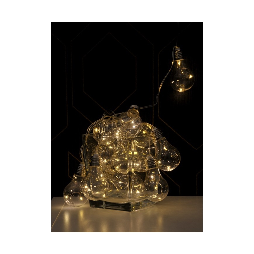 Guirlande décorative à LED SMOLDER 5,3 m 20xLED/2,7W/230V