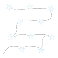 Guirlande décorative à ventouses 10xLED/2xAA 1,8 m blanc froid