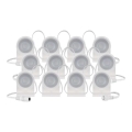 Guirlande décorative avec spot RGBIC+CCT GoSmart 12xLED/7W/230V 255 cm Wi-Fi Tuya
