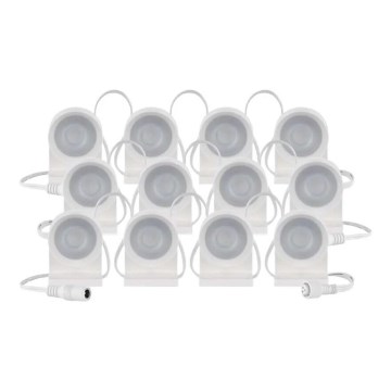 Guirlande décorative avec spot RGBIC+CCT GoSmart 12xLED/7W/230V 255 cm Wi-Fi Tuya
