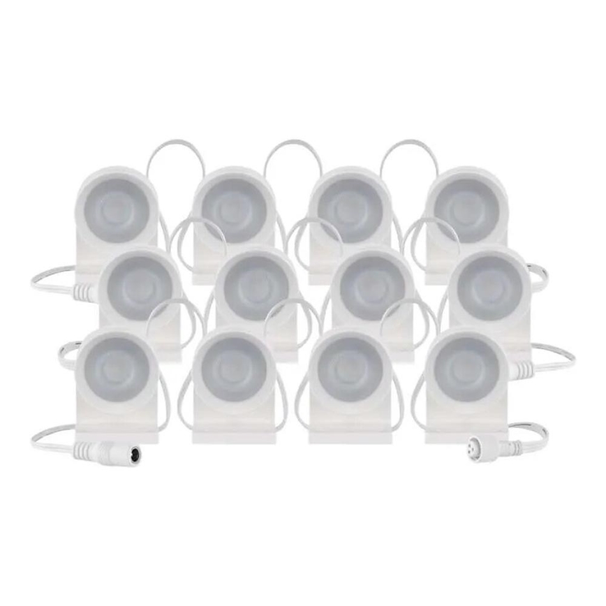 Guirlande décorative avec spot RGBIC+CCT GoSmart 12xLED/7W/230V 255 cm Wi-Fi Tuya