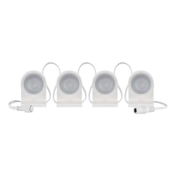 Guirlande décorative avec spot RGBIC+CCT GoSmart - extension 4xLED/7W/230V 85 cm Wi-Fi Tuya