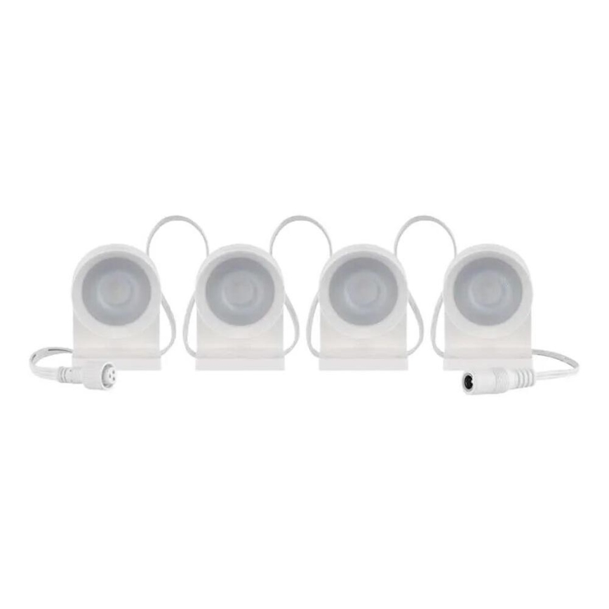 Guirlande décorative avec spot RGBIC+CCT GoSmart - extension 4xLED/7W/230V 85 cm Wi-Fi Tuya