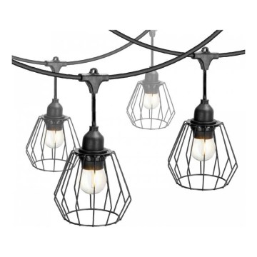 Guirlande décorative d'extérieur CRETE 15xE27/230V 20m IP44
