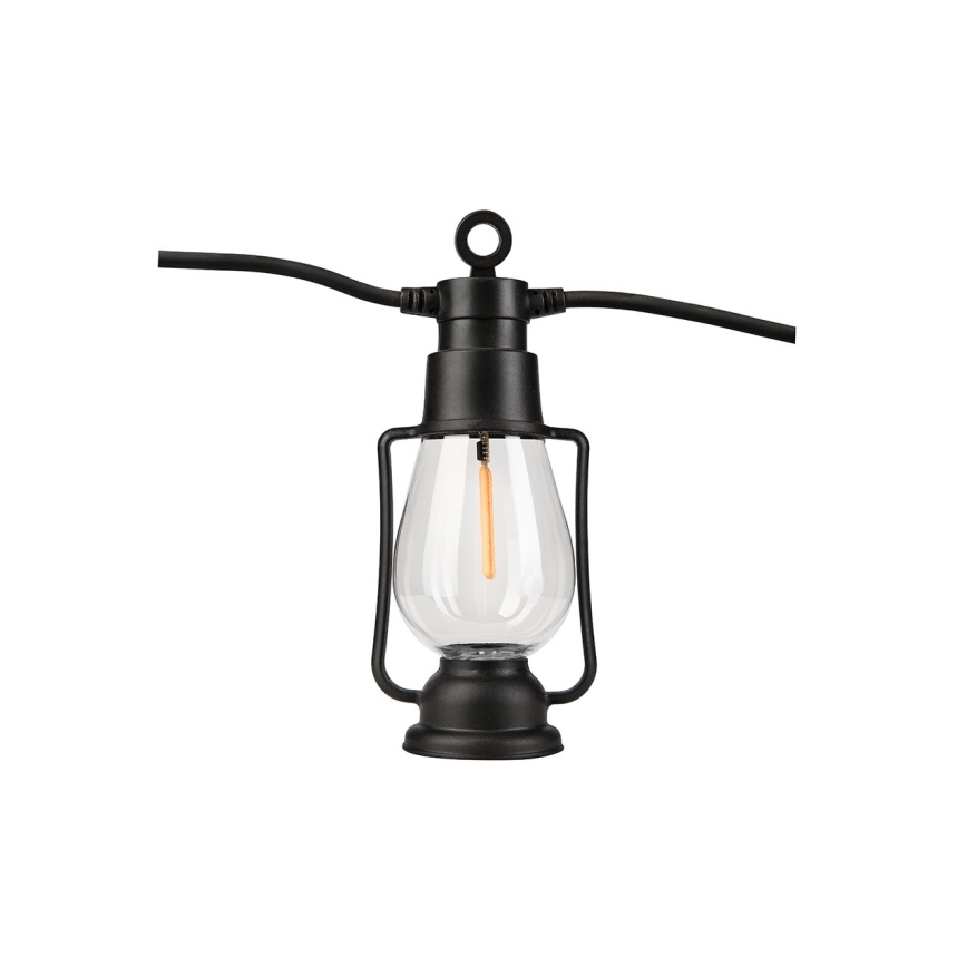 Guirlande décorative d'extérieur GIRLANDA, 10 LED, 10 m, IP44, blanc chaud