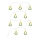 Guirlande décorative LED 10xLED/2xAA 1,6 m blanc chaud