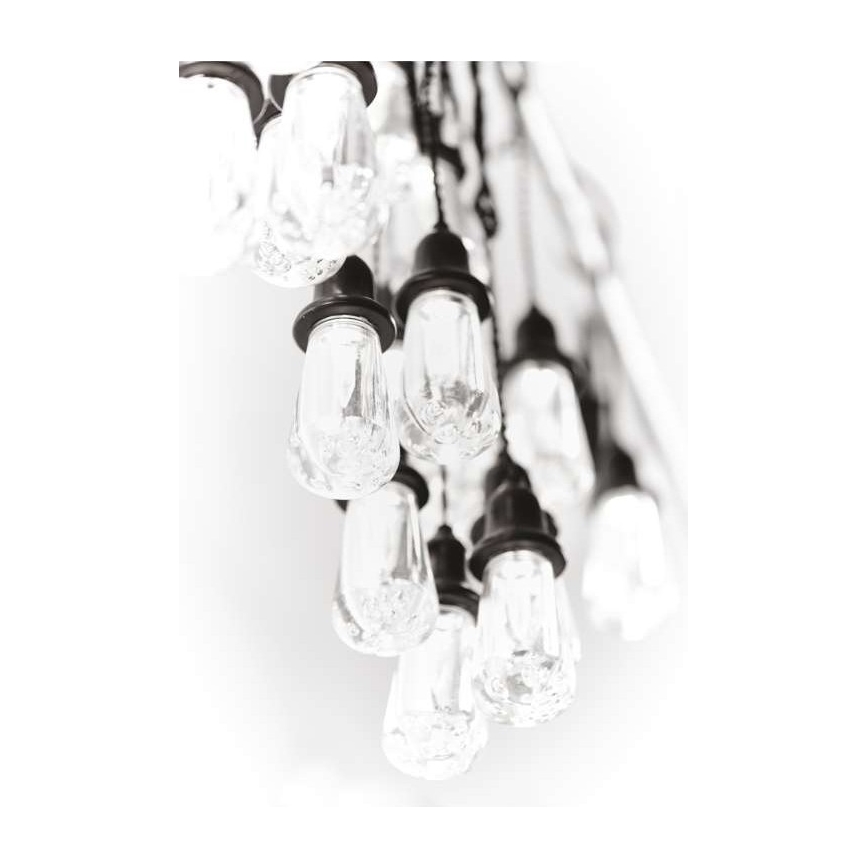 Guirlande décorative LED d'extérieur 16 LED 8,6 m IP44 blanc froid