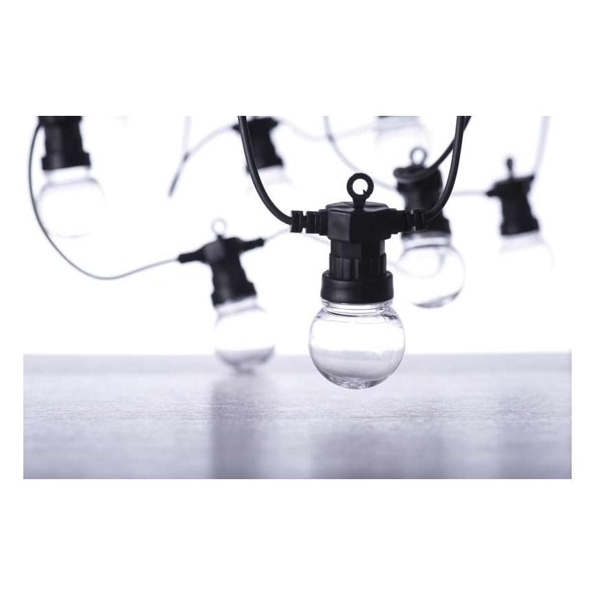 Guirlande décorative LED d'extérieur 50xLED/10m IP44 transparente