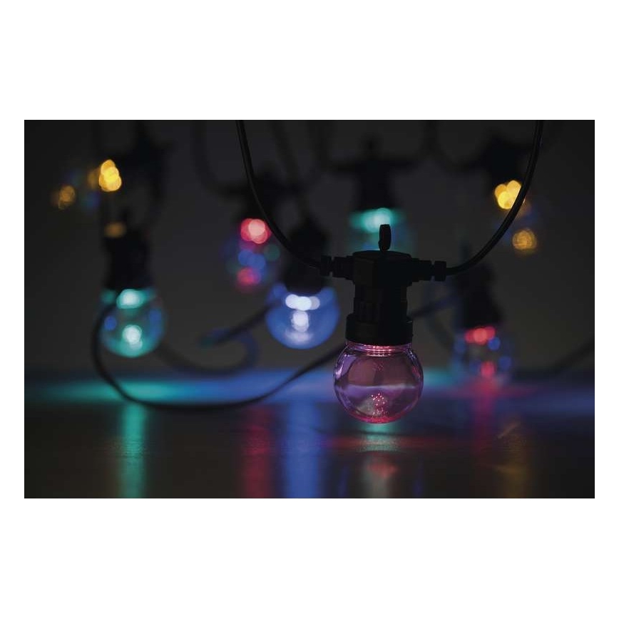 Guirlande décorative LED d'extérieur 50xLED/10m IP44 transparente