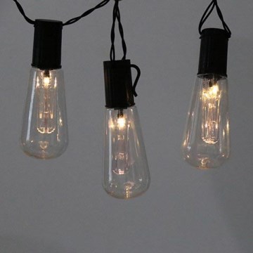 Guirlande décorative LED EDISON 2,65 m 10 LED / 2 piles AA