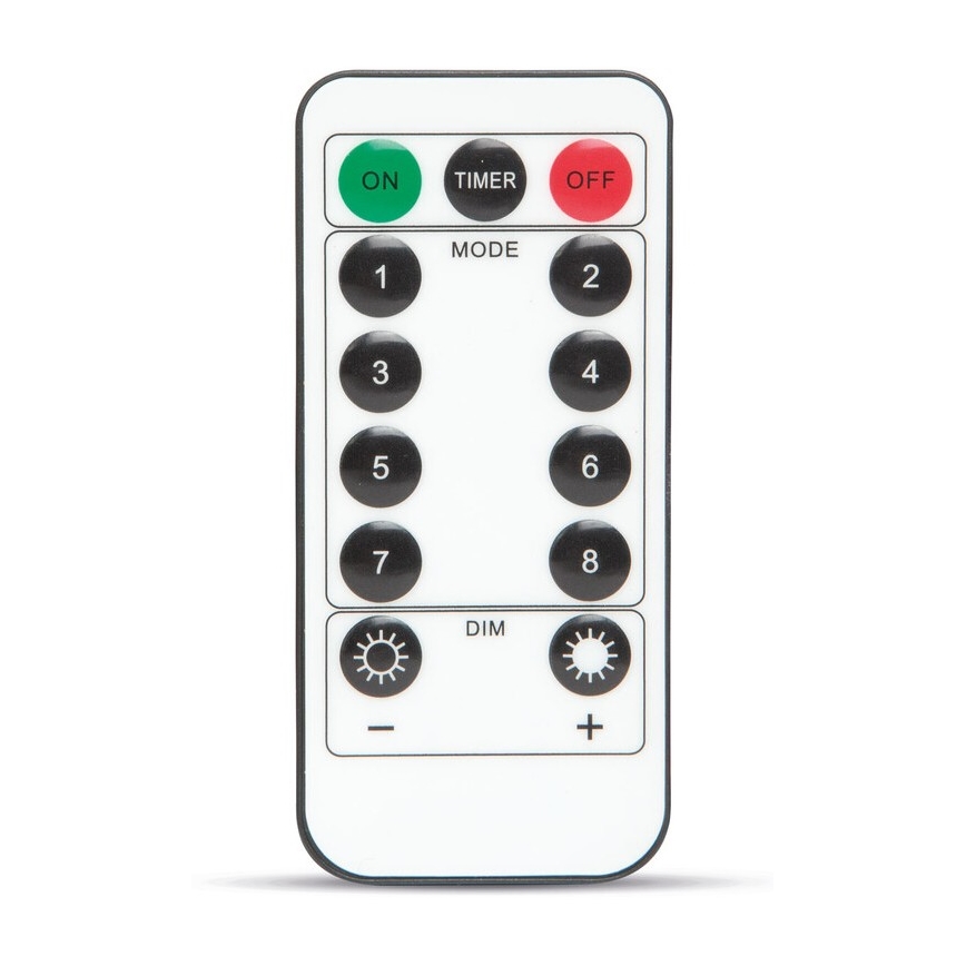 Guirlande décorative LED HALLOWEEN LED/5V/8 fonctions toile d'araignée + télécommande