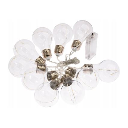 Guirlande décorative LED SMOLDER 2,1 m 10xLED/2xAA