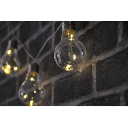 Guirlande décorative LED SMOLDER 2,1 m 10xLED/2xAA