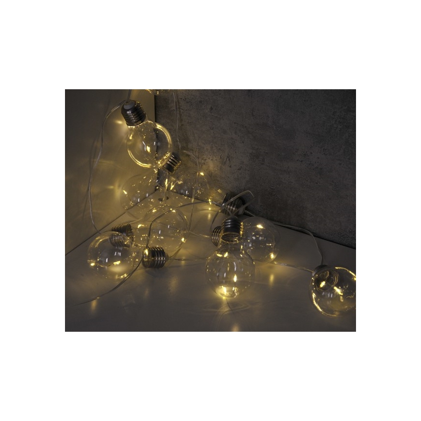 Guirlande décorative LED SMOLDER 2,1 m 10xLED/2xAA