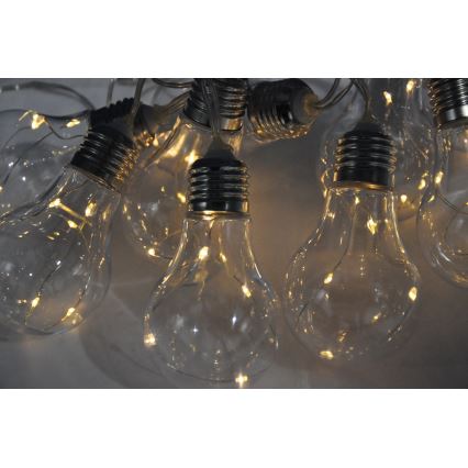 Guirlande décorative LED SMOLDER 2,1 m 10xLED/2xAA