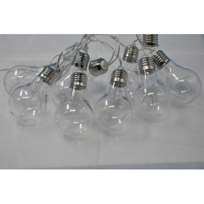 Guirlande décorative LED SMOLDER 2,1 m 10xLED/2xAA