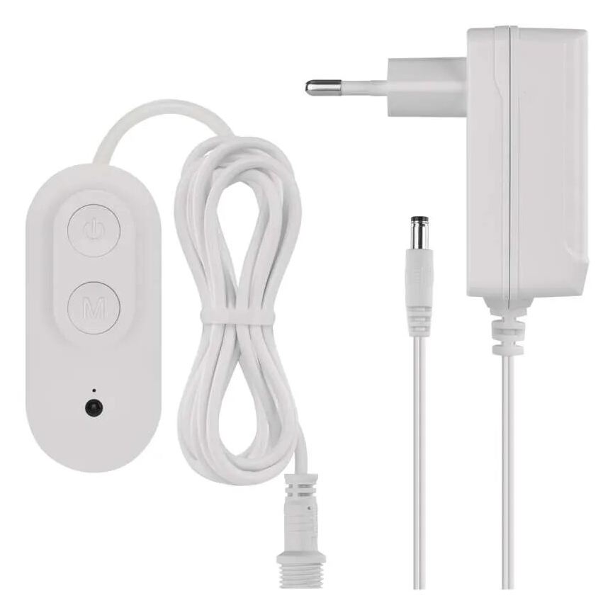 Guirlande décorative avec spot RGBIC+CCT GoSmart 12xLED/7W/230V 255 cm Wi-Fi Tuya