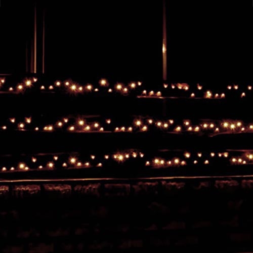Guirlande extérieure 70m 1000xLED/0,06W/230V blanc chaud IP44