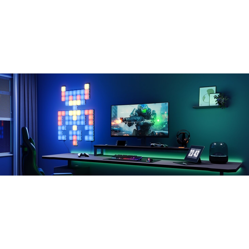 Guirlande - Guirlande décorative RGB à intensité variable LED/15W/230V IP65 Wi-Fi