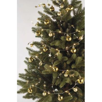 Guirlande LED 20xLED/2xAA 2,2 m blanc chaud
