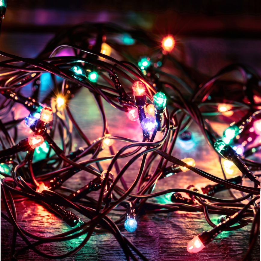 Guirlande LED de Noël extérieure 500xLED/230V 8+4 fonctions 40 m IP44 multicolore