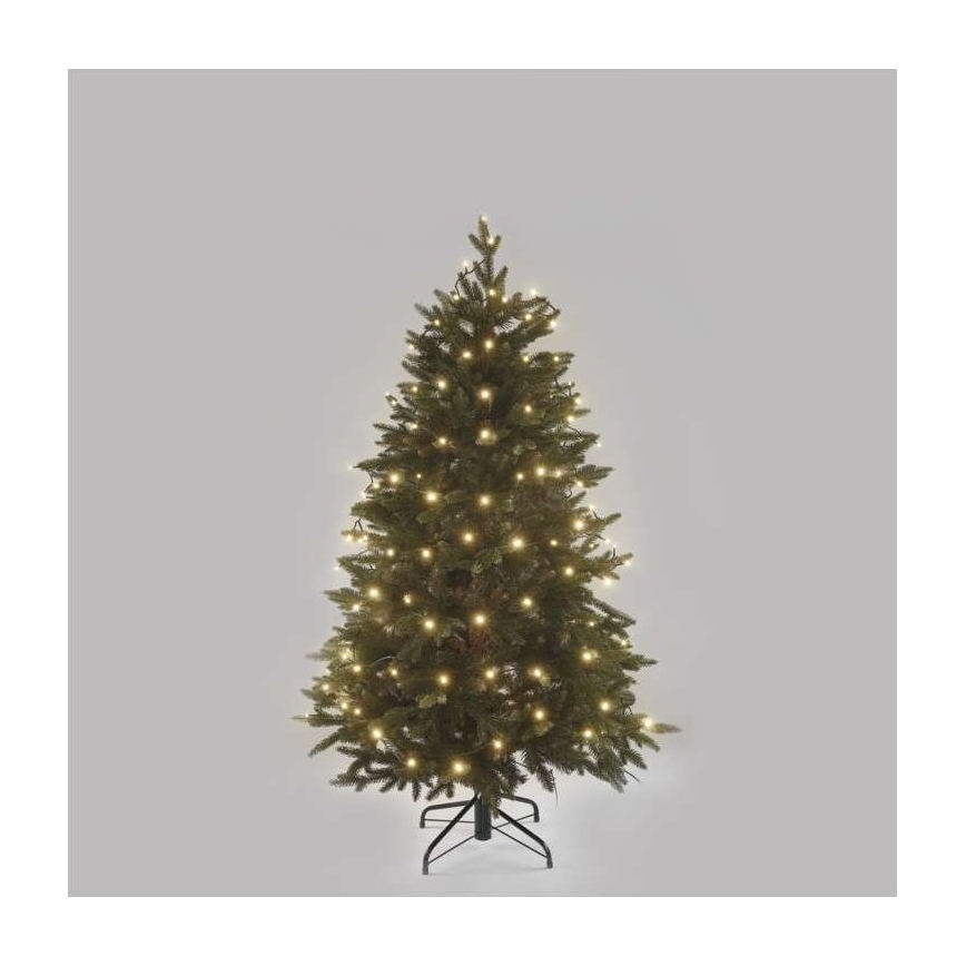 Guirlande LED d'extérieur 120 LED – alimentée par 3 piles AA, 8,9 m, IP44, blanc chaud