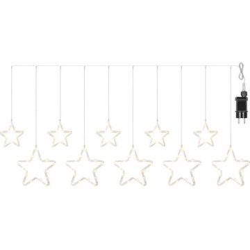 Guirlande LED d'extérieur 125xLED/1,9m IP44 blanc chaud