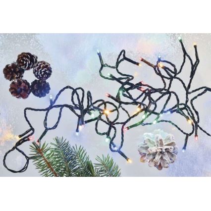 Guirlande LED d'extérieur 180xLED/23m IP44 multicolore