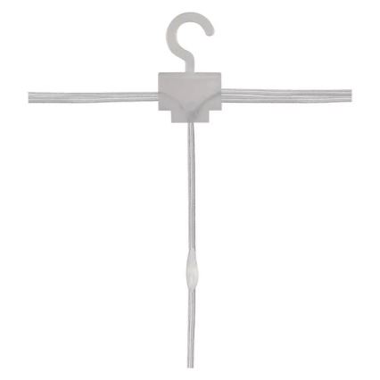 Guirlande LED d'extérieur 300 LED/8 fonctions 5,9 m IP44 blanc chaud