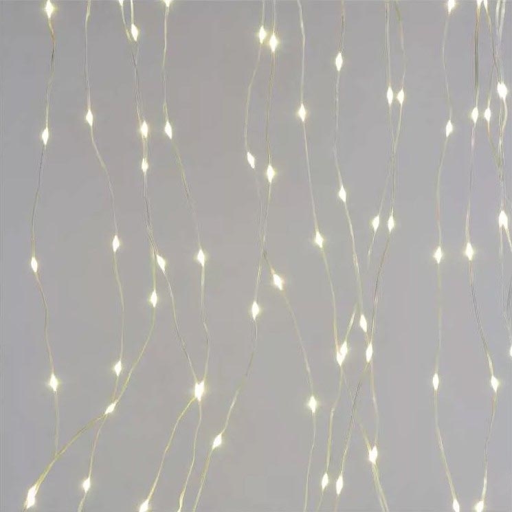 Guirlande LED d'extérieur 400xLED/8 fonctions 7,9 m IP44 blanc chaud