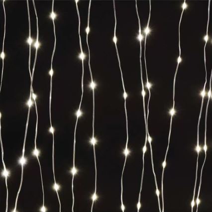 Guirlande LED d'extérieur 400xLED/8 fonctions 7,9 m IP44 blanc chaud
