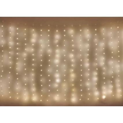 Guirlande LED d'extérieur 400xLED/8 fonctions 7,9 m IP44 blanc chaud