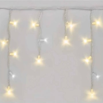 Guirlande LED d'extérieur 50xLED/3x0,4m IP44 blanc froid/chaud