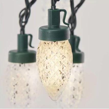 Guirlande LED d'extérieur 50xLED/8 fonctions 14,8 m IP44 blanc chaud