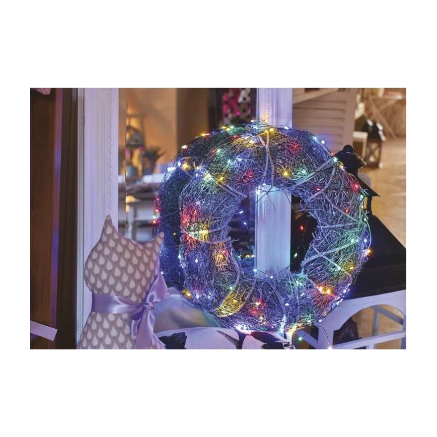 Guirlande LED d'extérieur 75xLED/12,5m IP44 multicolore