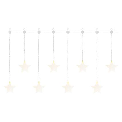 Guirlande LED d'extérieur 8xLED/5,84m IP44 étoiles