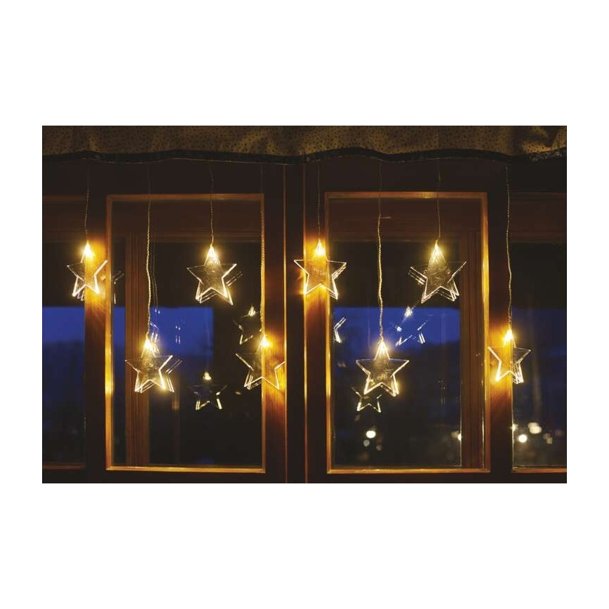 Guirlande LED d'extérieur 8xLED/5,84m IP44 étoiles