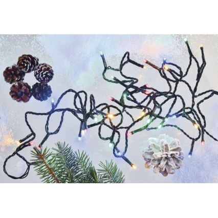 Guirlande LED extérieure 80xLED/13m IP44 multicolore